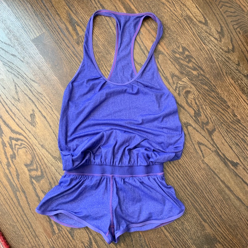 Lululemon Sweat Your Butt Off Romper size 6